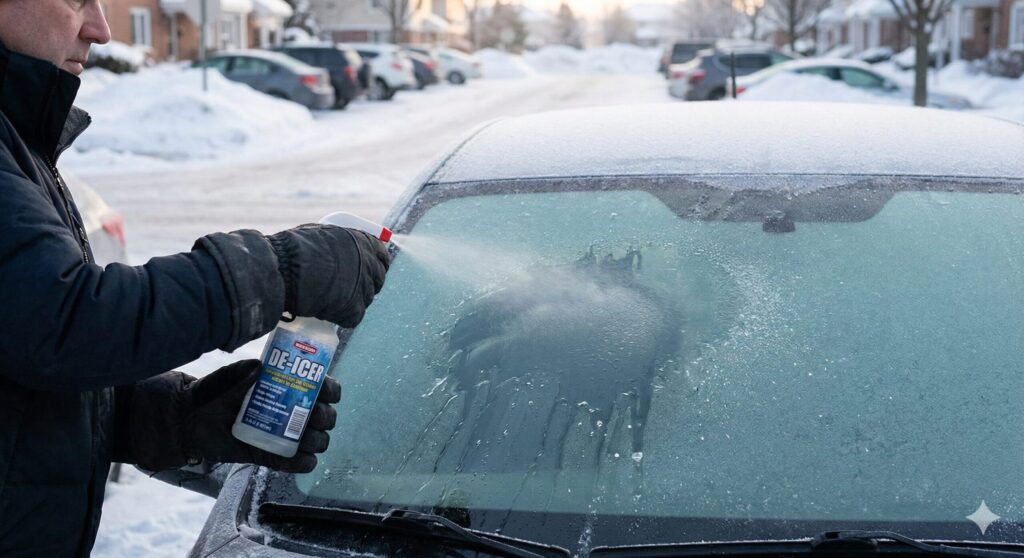 お湯を使わない！プロ推奨の「正しい解氷術」