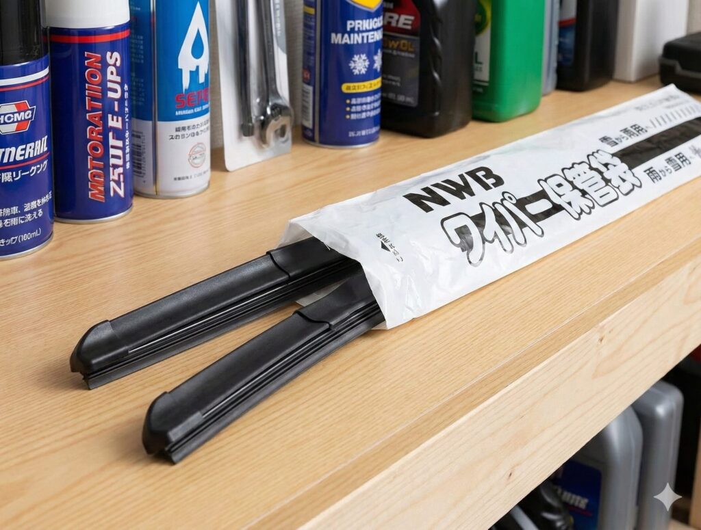 冬用ワイパーの正しい保管方法