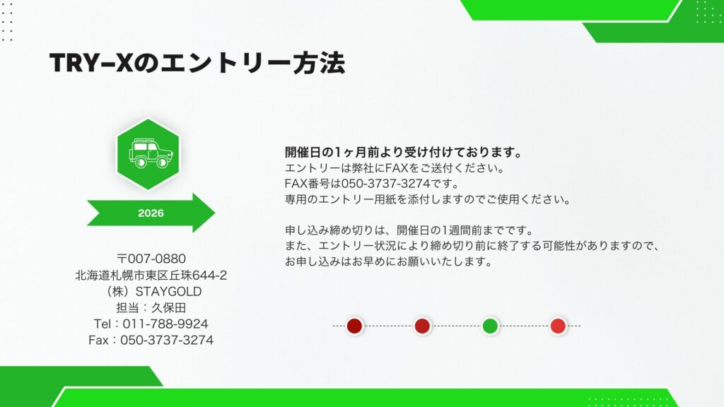 エントリー方法